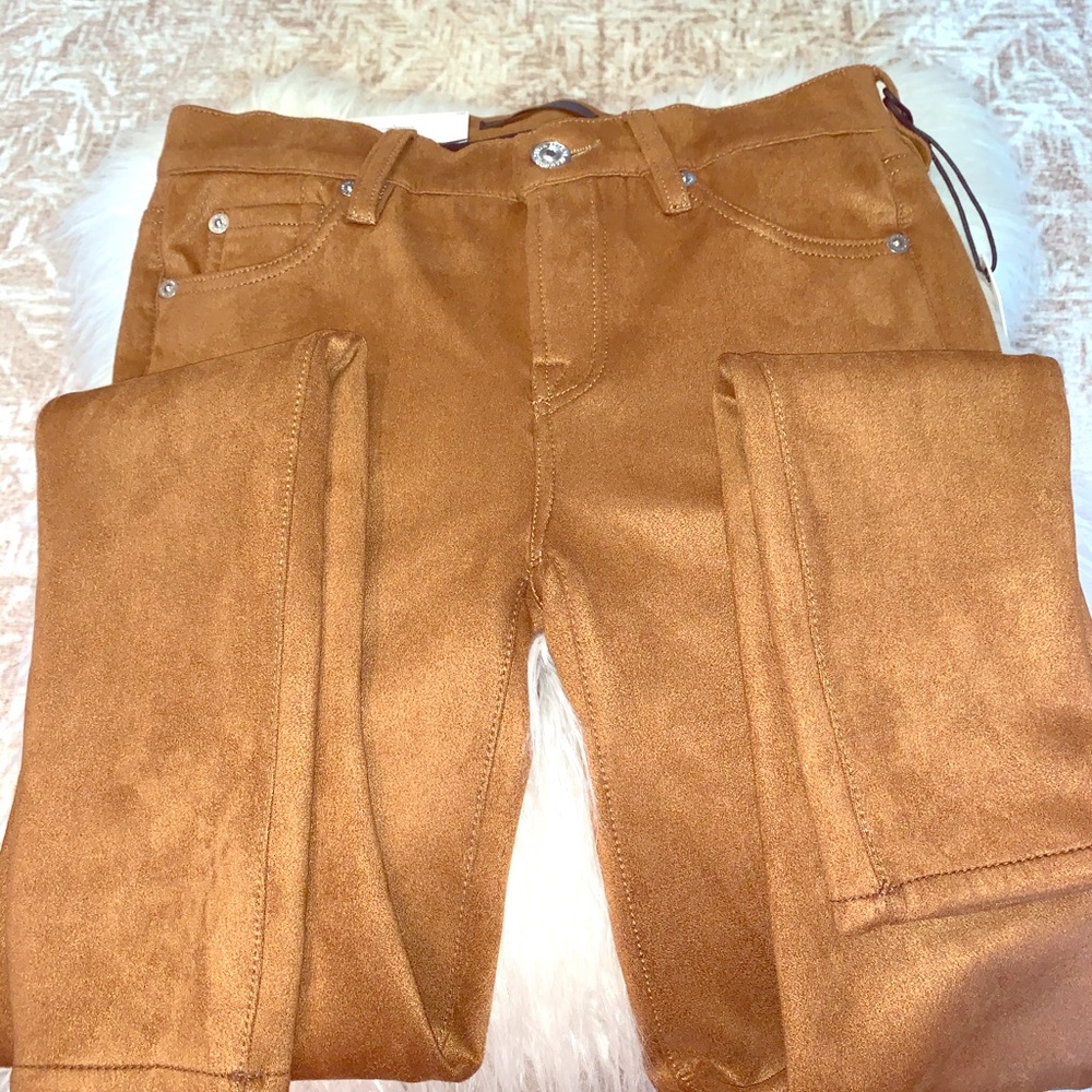 7 for All Mankind Suede Jeans